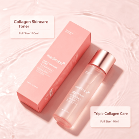 4.73oz Triple Collagen Hydrating Facial Toner, Moisture Boost Skin Toner with Hydrolyzed Collagen Extract
