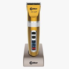Caliber .380 Professional Hair Clipper with Powerful Rotary Motor, Detachable/Adjustable Blades, Goldr