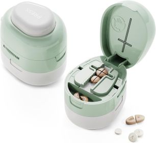 Adjustable Pill Cutter Splitter for Small and Tiny Pills, Pill Splitter for Small Pills Vitamins Tablets, Accurate Alignment & Easy Cutting