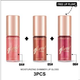 PHOFAY Moisturizing Shimmer Lip Gloss (Option: Set5)
