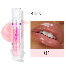 New Tube Lip Rich Lip Color Slightly Spicy Lip Honey Lip Glass Mirror Face Lip Mirror Liquid Lipstick (Option: 1color3pcs)