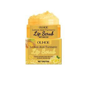 OUHOE Turmeric Lemon Lip Scrub, 30 g (Option: 30 g)