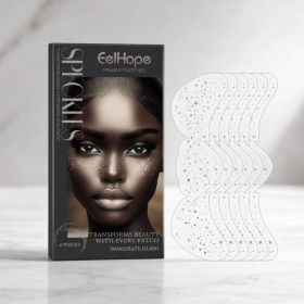 EELHOPE Freckle Cosmetic Face Stickers, 6 Pieces (Option: 6 Pieces)