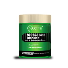 NAD Cellular Renewal Capsules 80 Capsules 2 Month Cellular Revitalization Cycle Triple Defense For Skin Elasticity Cognitive Boost Immune Resilie (Option: 80 capsules)