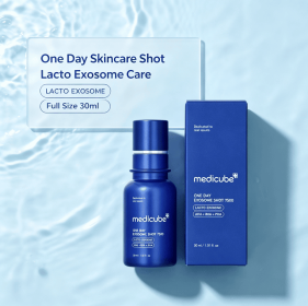1.01oz Lacto Exosome Facial Serum, Gentle Skin Refining Face Essence with AHA BHA PHA Complex (style: Meticure - Essence 7500 blue)