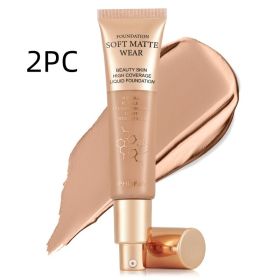 PHOFAY Full Coverage Foundation (Option: 08 2pcs)