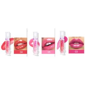 New Tube Lip Rich Lip Color Slightly Spicy Lip Honey Lip Glass Mirror Face Lip Mirror Liquid Lipstick (Option: Set2)